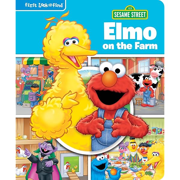 Sesame Street - Elmo & Friends - First Look and Find - PI Kids